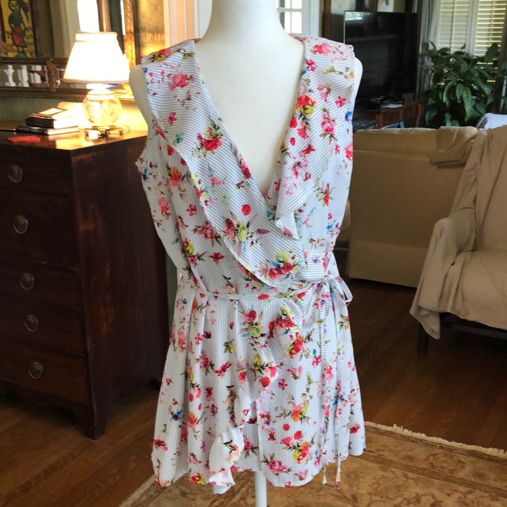 Wrap Front Romper - image 1